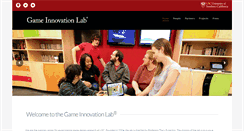 Desktop Screenshot of gameinnovationlab.com