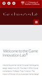 Mobile Screenshot of gameinnovationlab.com